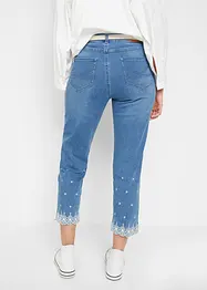 Straight-jeans Mid Waist, knelang, bonprix