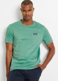 T-skjorte med lomme (2-pack), bpc bonprix collection