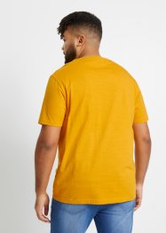 Henleyshirt med kort arm og komfortsnitt, bpc bonprix collection
