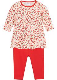Trikotkjole og leggings til baby (2-delt sett), bpc bonprix collection