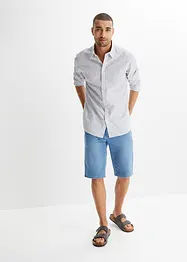 Bermudashorts i sweat-denim look med komfortsnitt, Regular Fit, bonprix