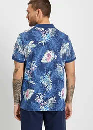 Kortermet jersey-poloskjorte i 100% økologisk bomull, bonprix