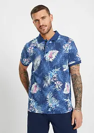 Kortermet jersey-poloskjorte i 100% økologisk bomull, bonprix