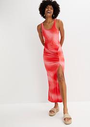 Trikotkjole med rynking og cut-outs, BODYFLIRT boutique