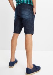 Bermuda-jeans med elastisk linning, Regular Fit, (2-pack), John Baner JEANSWEAR