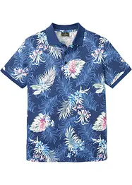 Hawaii poloskjorte i jersey, kort arm, bonprix