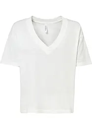 Oversized topp av ren økologisk bomull, bonprix