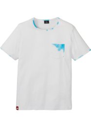 T-skjorte med trykk på brystlommen, bpc bonprix collection