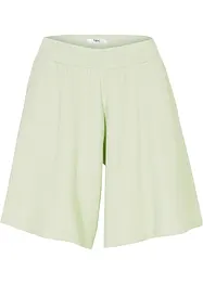 Shorts av Waffle-jersey med High Waist-komfortlinning, bpc bonprix collection