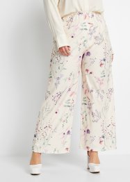 Plissert bukse med blomsterprint, RAINBOW