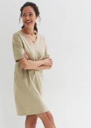 T-shirt kjole med V-utringning, oversized (2-pack), bpc bonprix collection