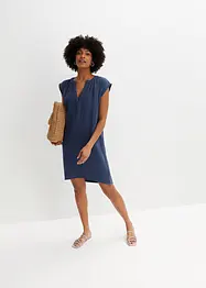 Musselin-kjole av bomull, bonprix