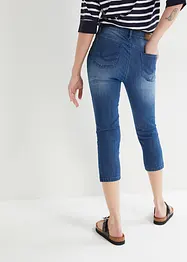 Slim Fit-jeans Mid Waist, knelang (2-pack), bonprix