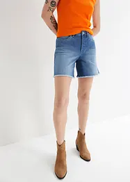 Jeansshorts, Mid Waist, stretch, bonprix