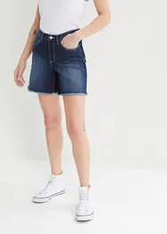 Jeansshorts, Mid Waist, stretch, bonprix