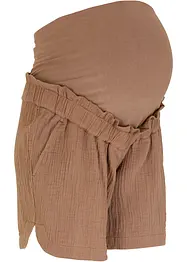 Mammashorts i 100% bomullsmusselin, bonprix