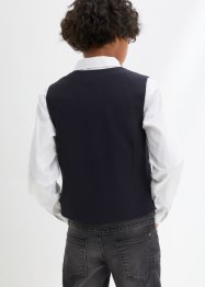 Vest og skjorte, festklær til gutt (2 delt sett), bpc bonprix collection
