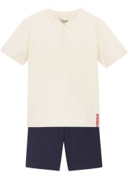 Henley-skjorte og trikotbukse til gutt (2-delt sett), bpc bonprix collection