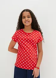 T-skjorte i økologisk bomull (2-pack), bonprix