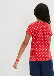 T-skjorte i økologisk bomull (2-pack), bonprix
