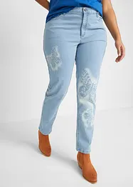 Straight-jeans, Mid Waist, sommerfugl, bonprix