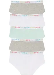 Hipstertruse med myk bomull (5-pack), bonprix