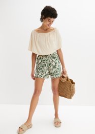 Jersey-shorts med print, lommer og komfortlinning, bpc bonprix collection