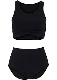 Bustier-bikini (2-delt sett), av resirkulert polyamid, bonprix