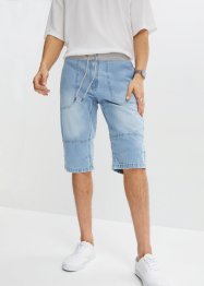 Lang pull-on bermuda-jeans, Loose Fit, John Baner JEANSWEAR