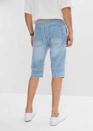 Lang pull-on bermuda-jeans, Loose Fit, John Baner JEANSWEAR