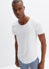T-skjorte med Slub Yarn-kvalitet, Slim Fit (2-pack), RAINBOW