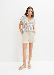 Topp med blank print, BODYFLIRT