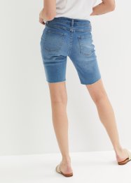 Jeans-bermuda med Destroy-effekter, RAINBOW