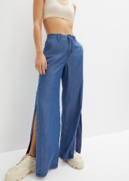 Vid jeans med splitt, av bærekraftig lyocell, RAINBOW