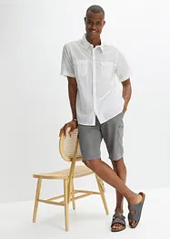 Cargo-bermudashorts i mikrofiber, Regular Fit, bonprix