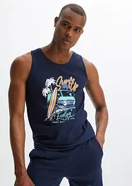 Singlet i økologisk bomull (2-pack), bonprix