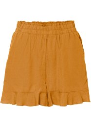 Kort vevet shorts med lyocell, RAINBOW