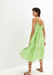 Volang-kjole med bærekraftig lin, RAINBOW