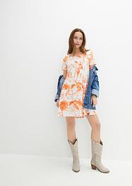 Trikotkjole med print, John Baner JEANSWEAR
