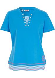 Langermet bomullstopp, 2-i-1-look, John Baner JEANSWEAR
