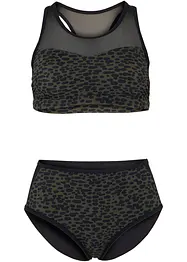 Bustier-bikini (2-delt sett) med lomme for protese, av resirkulert polyamid, bonprix