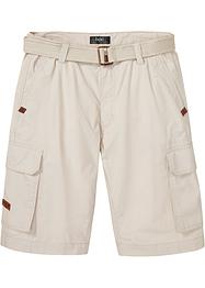 Cargo-bermuda med belte, regular Fit, bpc bonprix collection