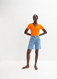 Jeans-bermuda med store lommer og komfortlinning, bpc bonprix collection