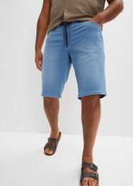 Sweat jeans-bermuda med komfortsnitt, Regular Fit, John Baner JEANSWEAR