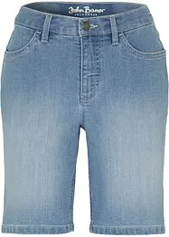 Straight-jeansbermuda, Mid Waist, bonprix