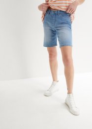 Komfort jeans-shorts med stretch, John Baner JEANSWEAR