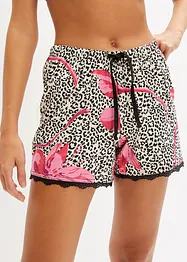 Shorts med delikate blonder (2-pack), bonprix