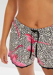 Shorts med delikate blonder (2-pack), bonprix