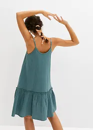 Stroppekjole i musselin, bonprix