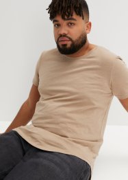 T-skjorte med Slub Yarn-kvalitet, Slim Fit (2-pack), RAINBOW